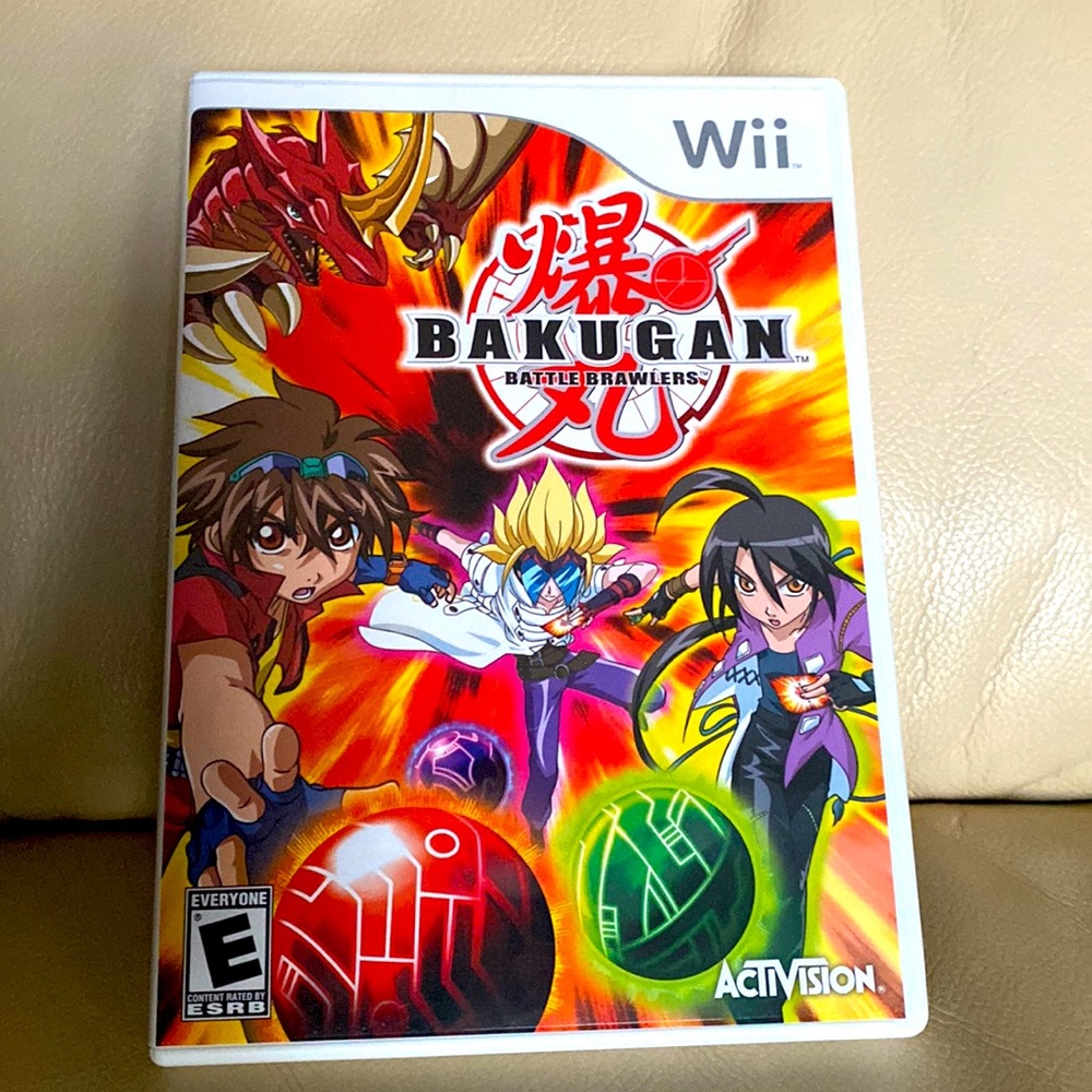 Wii game: BAKUGAN BATTLE BRAWLERS